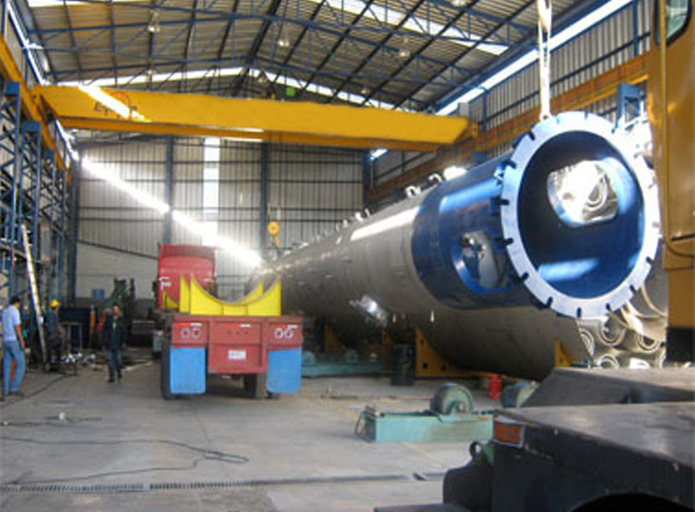 Transporte carga sobredimensionada